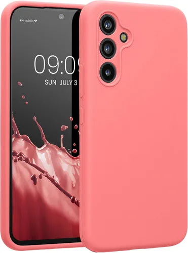 Miniatura 166 de kwmobile Funda compatible con Samsung Galaxy A13 4G - Funda delgada de silicona TPU - Acabado suave al tacto - Amarillo radiante