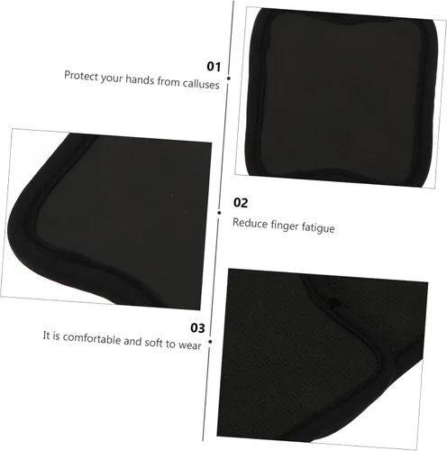 Miniatura 6 de BESPORTBLE 2 pares de almohadillas de mano para hombre, almohadilla de agarre de mano desnuda, accesorios de gimnasio para hombre, guantes de mano