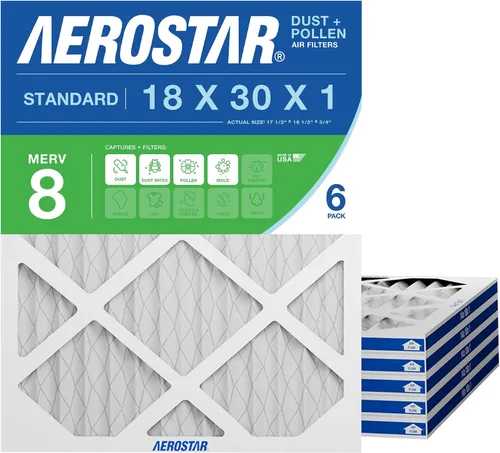 Miniatura 45 de Filtro de aire de 1 pulgada para aire acondicionado y horno por Aerostar