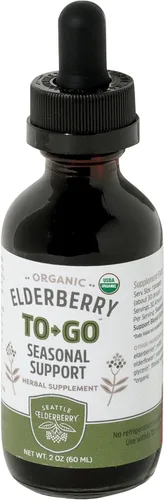 Miniatura 8 de to-Go Immune Booster - Delicioso, vegano, sin gluten, suplemento de hierbas tintura con potentes beneficios inmunológicos hechos solo