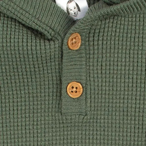 Miniatura 4 de Gerber Conjunto de suéter con capucha y pantalón de punto para bebés y niños pequeños
