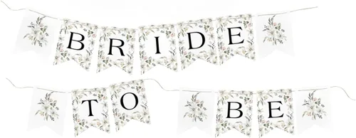 Miniatura 3 de Hortense B. Hewitt Accesorios para despedida de soltera con lazo "Bride to Be" para fiesta, 180 pulgadas de largo