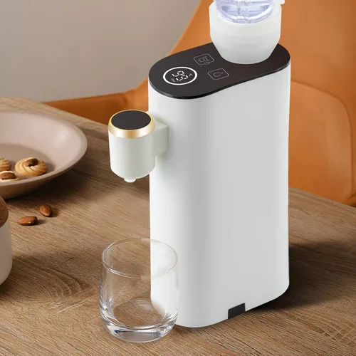 Miniatura 6 de Mini dispensador de agua para encimera con agua caliente instantánea, 5 ajustes de temperatura y pantalla LED, enfriador de agua portátil