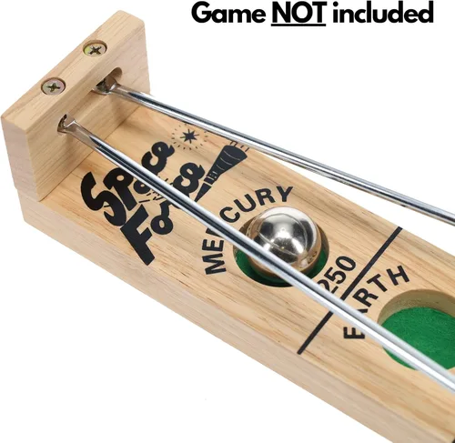 Miniatura 5 de WE Games Bola de acero de repuesto para juego de disparar a la luna y pinball - Bolas de acero de 1.06 pulgadas (1.060 in), bolas de metal