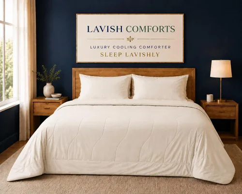 Lavish Comforts® - Edredón refrescante Twin XL, mantas refrescantes para personas que duermen con calor, imprescindible, edredón refrescante para