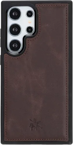 Miniatura 303 de Venito Lucca - Funda de piel compatible con Samsung Galaxy Note 10 (6,3 pulgadas), extra segura, con cubierta trasera acolchada, cocodrilo negro