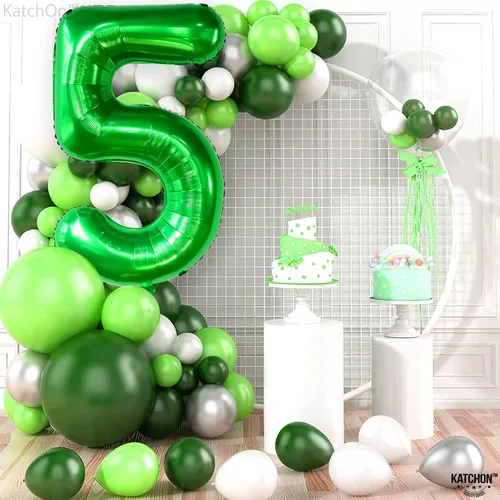Miniatura 598 de KatchOn, Globo grande azul número 2 de 40 pulgadas Decoraciones de cumpleaños de Baby Shark para niño de 2 años Globo azul número 2 Globo