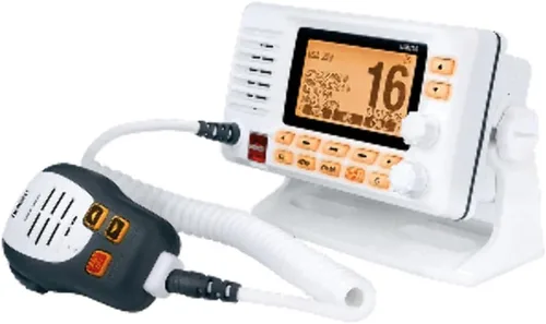Miniatura 8 de Uniden UM725GBK Radio marítima VHF, todos los canales marinos de EE. UU., Canadá e internacionales, potencia de transmisión de 1 vatio/25 vatios