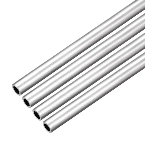 Miniatura 13 de uxcell 4 unids 6063 tubo recto redondo de aluminio sin costura 1 pies longitud 0.0975 pulgadas ID 0.39 pulgadas OD