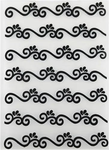 Miniatura 13 de DzIxY Hojas de fondo de plástico en relieve carpetas para tarjetas que hacen suministros DIY papel 3D plantillas de álbum de recortes álbum 6
