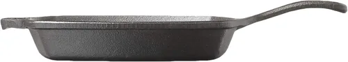 Miniatura 2 de Jim Beam JB0217 - Sartén cuadrada de hierro fundido de 10.5 pulgadas para parrilla, gas, horno, eléctrico, inducción y vidrio, color negro