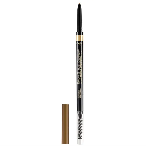 L'Oreal Paris - Maquillaje para cejas Stylist Definer, Lápiz impermeable para cejas, Lápiz mecánico ultra fino, dibuja pequeños pelos de cejas y