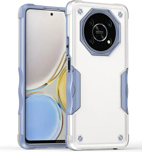 Miniatura 11 de Compatible con Honor X9, a prueba de golpes, híbrida resistente a los golpes, funda híbrida para parachoques híbrida de cuerpo completo, resistente