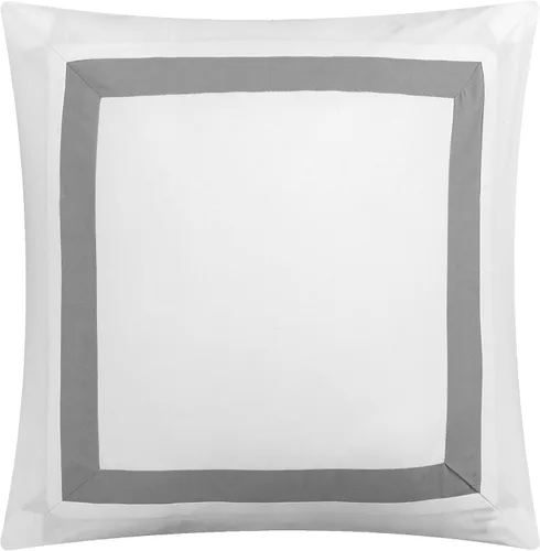 Miniatura 8 de Chic Home – Juego de cama con cobertor, de 16 unidades, Ashville, floral, con volados plisados, cama en una bolsa, color gris., Plateado, King
