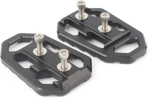 Miniatura 5 de Zhisheng - Estriberas anchas para motocicleta, reposapiés, pedal negro para Kawasaki para Versys-X300 17-18, para Versys 650 para Versys 1000 15-19