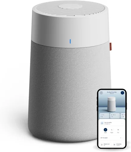 BLUEAIR - Purificador de aire para habitación pequeña, dormitorio, hogar, limpia 926 pies cuadrados en una hora, limpiador de aire HEPASilent para