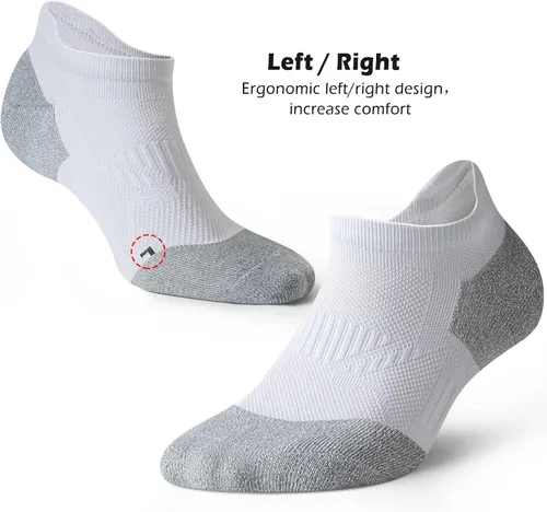 Miniatura 5 de Gonii Ankle Socks Womens Running No Show Socks Compression Athletic Low Socks 5-Pairs