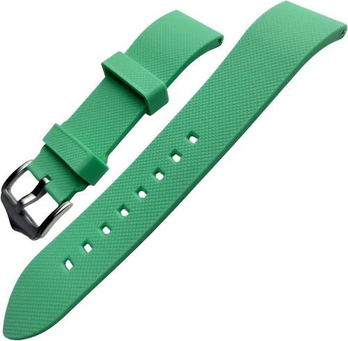 Miniatura 4 de Ocdin Correa de reloj de 0.866 in de repuesto para Blancpain X Swatch con llave hexagonal de liberación rápida de silicona compatible con Bioceramic