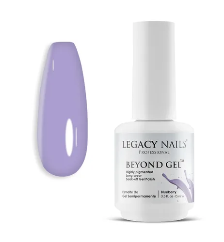 Miniatura 40 de LEGACY NAILS Professional Beyond Gel Soak-Off Esmalte de uñas – Cobertura completa, altamente pigmentado (BEYOND GEL – ALBA 1/2 oz)