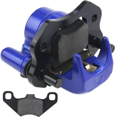 Miniatura 6 de PRO BAT Sistema de pinza de freno de disco trasero hidráulico/pastillas para 125cc 250cc ATV Quad PIT PRO Dirt Bike Buggy (azul)