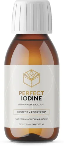 Activation Products Perfect Yodine - Suplemento de yodo líquido puro para apoyo de la salud tiroidea, ayuda a aumentar la energía y el metabolismo,