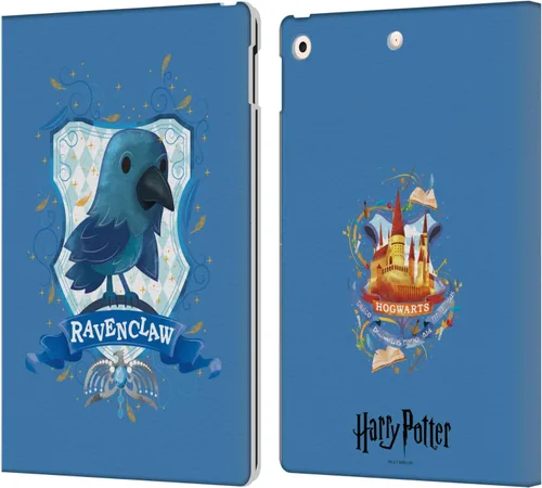 Miniatura 14 de Head Case Designs Funda de piel con licencia oficial de Harry Potter Gryffindor Deathly Hallows II, compatible con Apple iPad 10.2 2019/2020/2021
