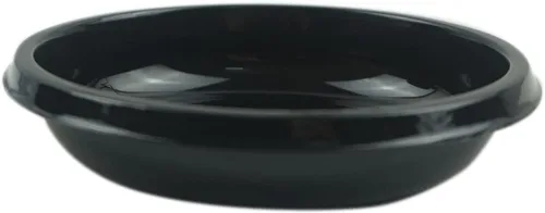 Miniatura 7 de 100 mini platos de salsa de inmersión de 3.11 x 3.11 pulgadas, juego de platos redondos desechables de plástico para salsa de soja negra, bandeja