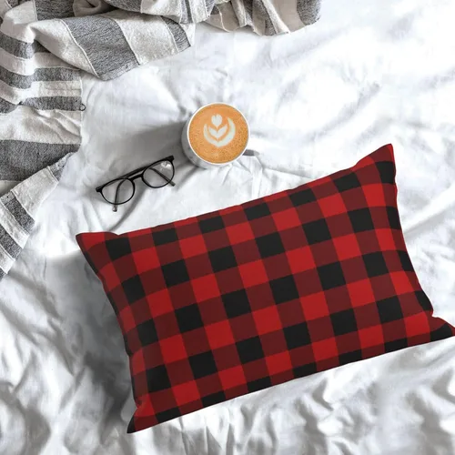 Miniatura 5 de Fundas de almohada de terciopelo con cremallera oculta, suaves y acogedoras fundas de almohada de franela con cremallera, compatibles