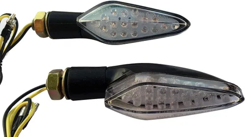 Miniatura 2 de Señales de giro secuenciales compatibles con luces LED intermitentes para Kawasaki Ninja H2R 2015