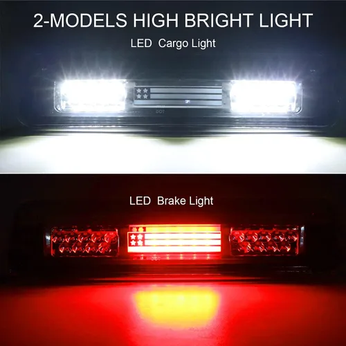 Miniatura 2 de Tercera luz LED de freno para Ford F150 04-08, Explorer 07-10, Lincoln Mark 06-08, luz de freno trasera de montaje alto