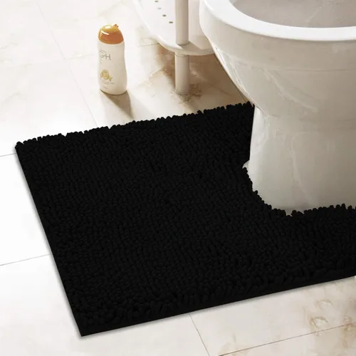 Miniatura 43 de ITSOFT Alfombra de Felpa para Baño 59x21 pulgadas, Tapetes de Baño Absorbentes Lavables a Máquina Antideslizantes, de Secado Rápido, Alfombras