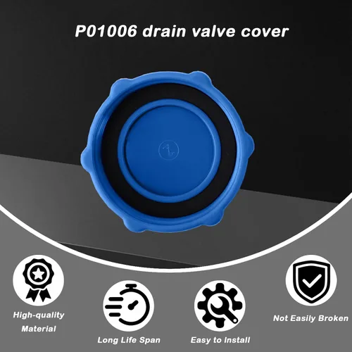 Miniatura 3 de P01006 - Cubierta de válvula de drenaje compatible con piscinas Coleman P6H1158ASS16 y Bestway, cubierta de válvula de drenaje de piscina, azul