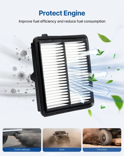 Miniatura 4 de Kit de filtro de aire de motor de cabina para ILX Only Hybrid 2013-2015, CIVIC 2012-2015
