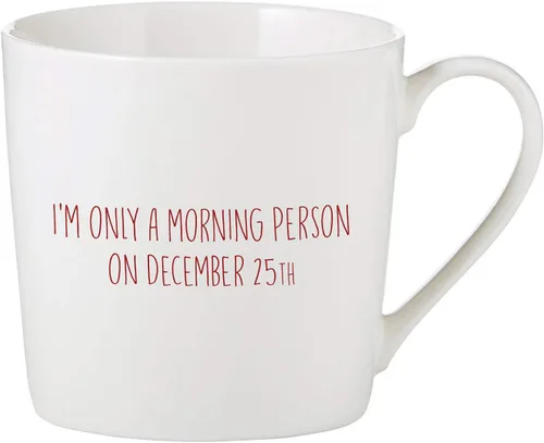 Miniatura 7 de SB Design Studio D4441 SIPS - Taza de café de porcelana de hueso, 14 onzas, agradable de decir