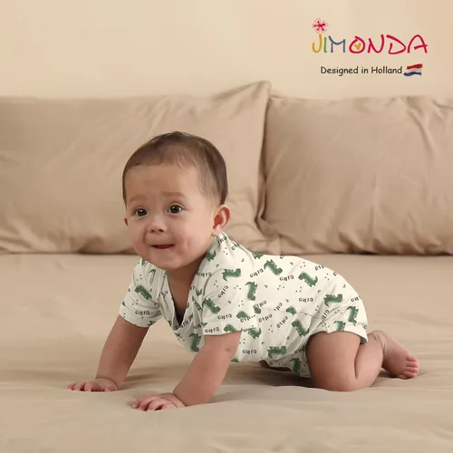 Miniatura 71 de Jimonda Body de rayón de bambú de manga corta para bebés, niños y niñas, trajes suaves para recién nacidos