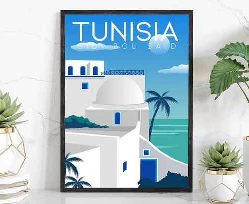 Miniatura 42 de Póster de viaje de La Habana Cuba, póster de Cuba Habana, póster de paisaje urbano y monumento de la Habana, arte de pared para el hogar, decoración