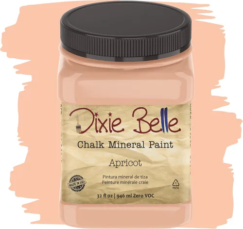 Miniatura 189 de Dixie Belle Paint Company - Pintura con acabado de tiza para muebles, color negro (Caviar), 1 galón, 128 fl oz, pintura mineral color rosa intenso