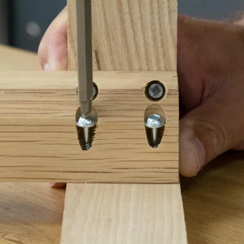 Miniatura 5 de Trend Tornillos de bolsillo para maderas duras, 1 1/4 pulgadas de largo, paquete de 500, tornillos de rosca autorroscante con cabeza cuadrada fina
