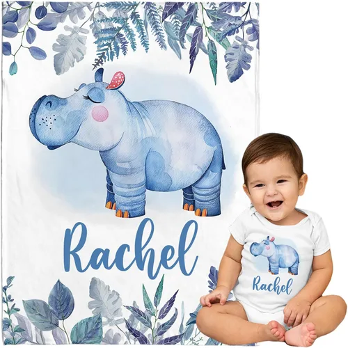 Miniatura 17 de Manta de bebé personalizada con nombre personalizado de astronauta para niños y niñas, manta de bebé personalizada con nombre para bebés, recién