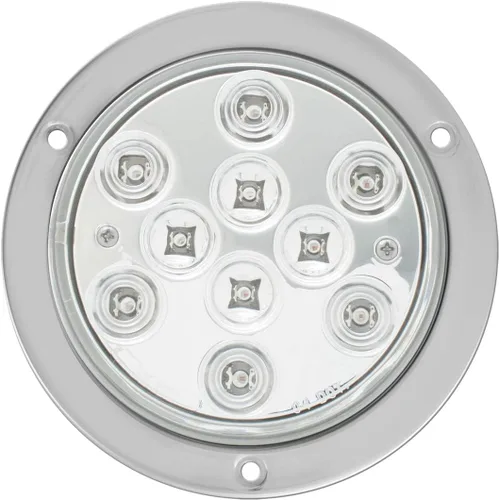 Miniatura 3 de Grand General 76850 - Luz LED (4 pulgadas Mega 10 Plus Am/Am con montaje en brida SS y coleta), 1 paquete