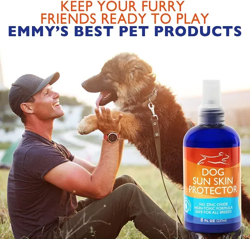 Miniatura 4 de EBPP - Protector solar para perros, 8 onzas líquidas, seguro para todas las razas sin óxido de zinc, protección de mascotas e hidratante para piel