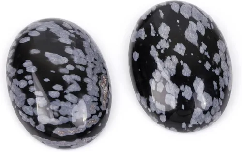 Miniatura 38 de GEM-Inside - Cuentas ovaladas sueltas de amatista, cabujón, cuentas naturales para joyería y anillos, colgantes, 0.236 x 0.315 pulgadas, 5