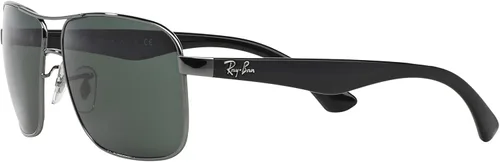 Miniatura 3 de Ray-Ban Gafas de sol cuadradas de metal Rb3516 para hombre