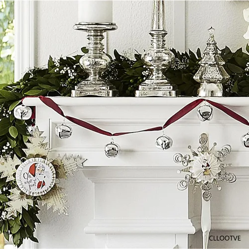 Miniatura 2 de Jingle Bells - Campanas de metal de 1.5 pulgadas para manualidades, para el hogar, Navidad, festivales, fiestas, bodas, decoración, regalos