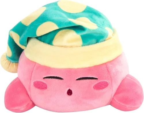 Club Mocchi Mocchi - Peluche Kirby - Peluche de Kirby durmiendo - Juguetes esponjosos - Animales de peluche coleccionables y lindos - Regalos para