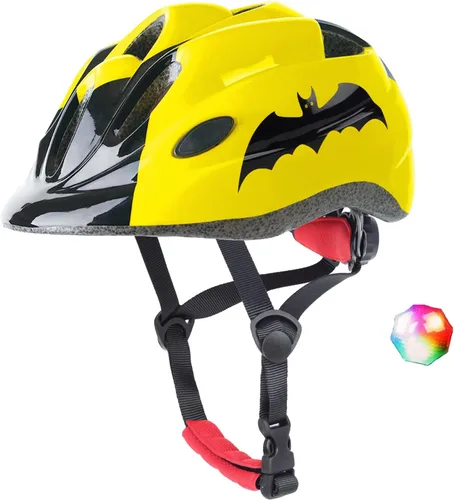 Miniatura 18 de Casco de bicicleta para niños pequeños, cascos ajustables para niños y niñas de bebé a niños (edad 1-8), multideportes para patinaje de bicicleta