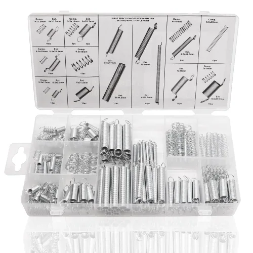 Miniatura 8 de Dianrui Kit surtido de 50 resortes torsionales, 45/90/120 grados, 15 tamaños, acero inoxidable 304, mecánico, pequeño resorte de torsión