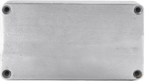 ESUPPORT 1590B 4.528x2.559x1.378 in Aluminio Metal Stomp Caja Guitarra Efecto Pedal