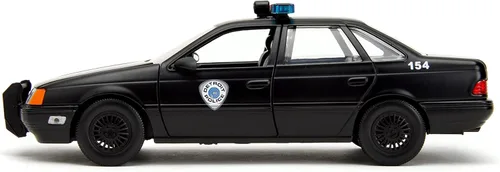 Miniatura 5 de Jada Robocop 35 aniversario 1:24 OCP Ford Taurus - Coche fundido a presión y figura de Robocop de 2.75 pulgadas, juguetes para niños y adultos