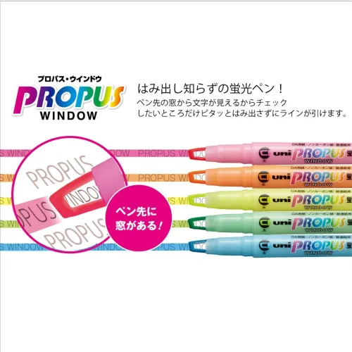 Miniatura 5 de Rotulador fluorescente Propus Window, de Uni